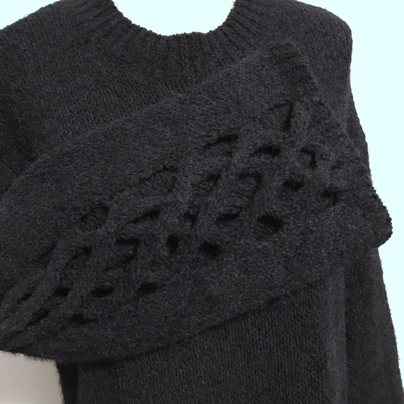 Angie NWT Black Sweater Dress Women Various - Picture 5 of 10